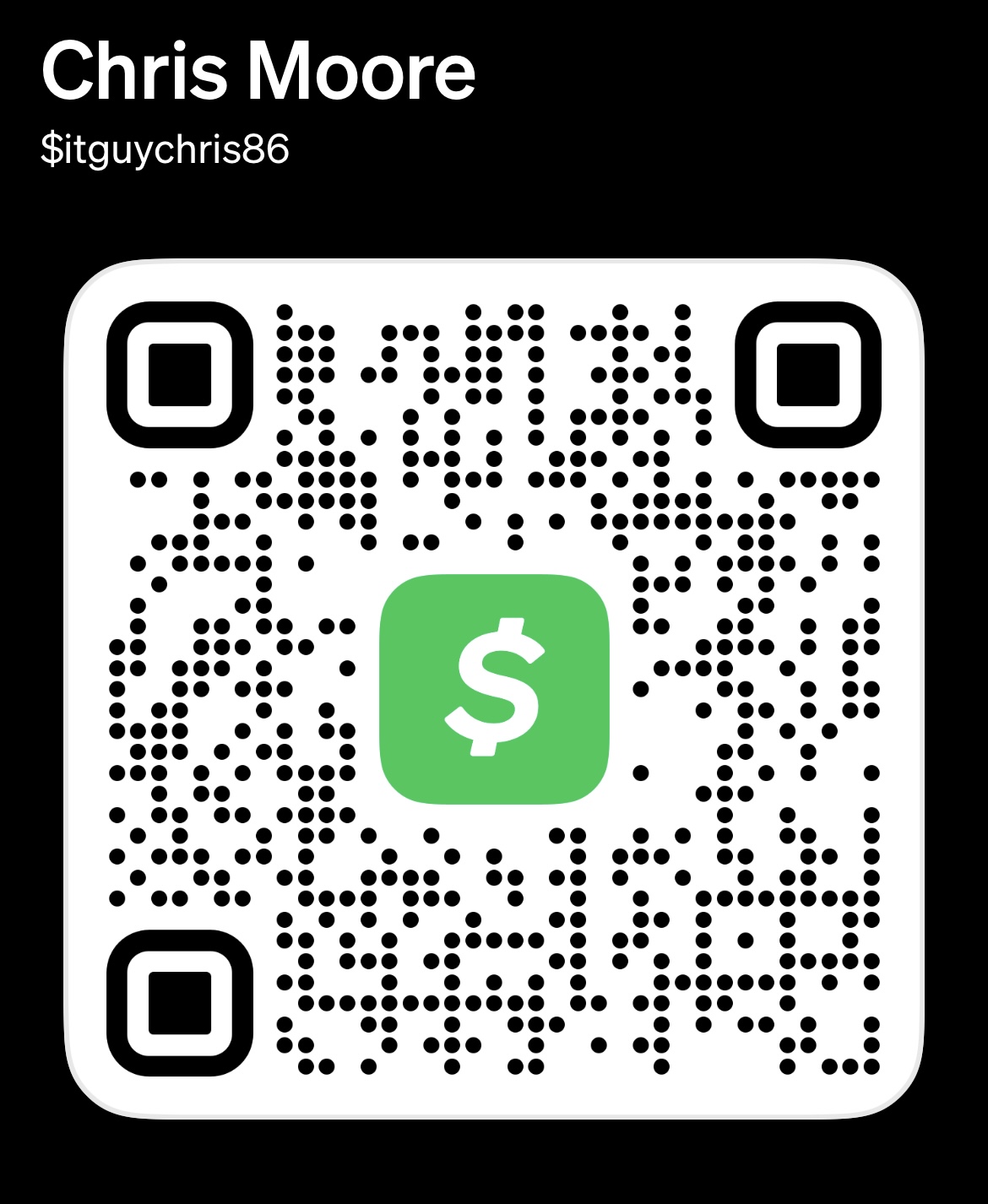 Cash App QR Code
